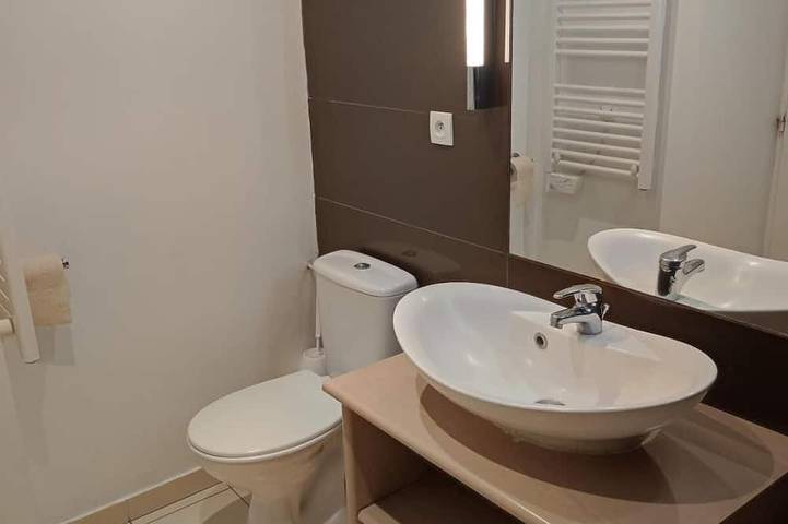 Ganze Wohnung, 1st floor, swimming pool, hammam, terrace, parking, tv, 27m², Pra Loup in Jausiers, Nationalpark Mercantour