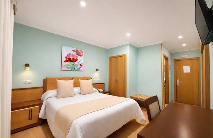 Apartamento para 2 personas, con sauna además de terraza y jacuzzi en Burela