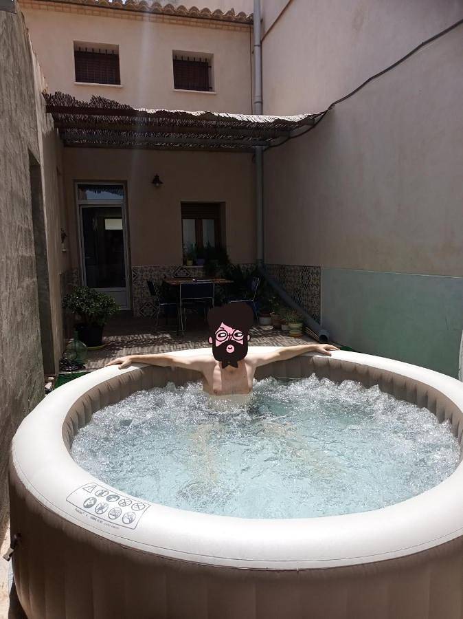 Casa rural para 8 personas, con jacuzzi además de piscina y balcón en Yecla  - 3