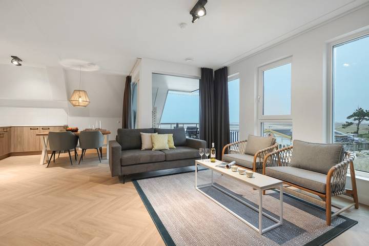 Vakantieappartement voor 4 personen, met Balkon/Terras en Balkon in West-Terschelling