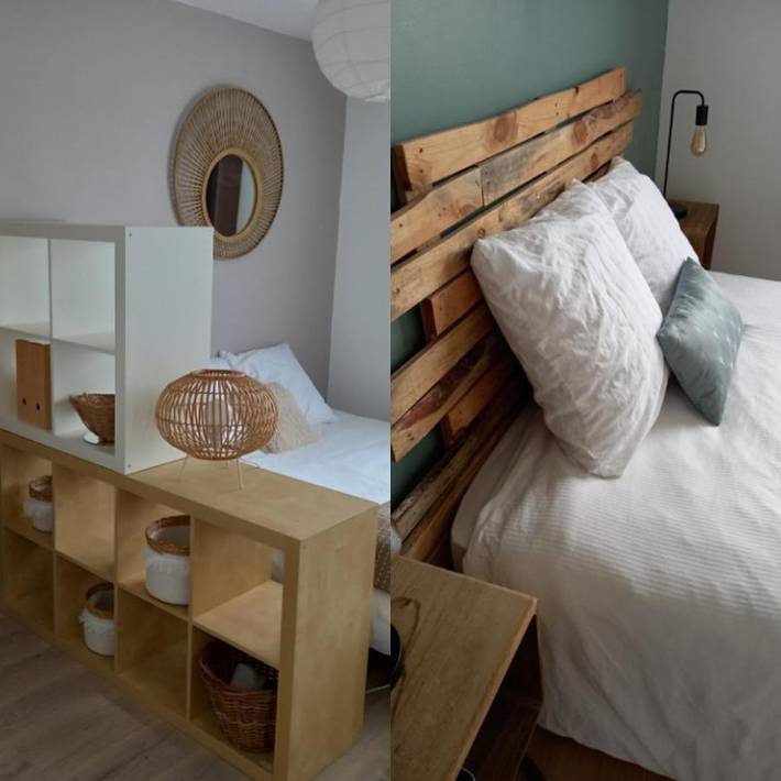 Cottage pour 2 personnes, avec terrasse et jardin, animaux acceptés à Baillet-en-France