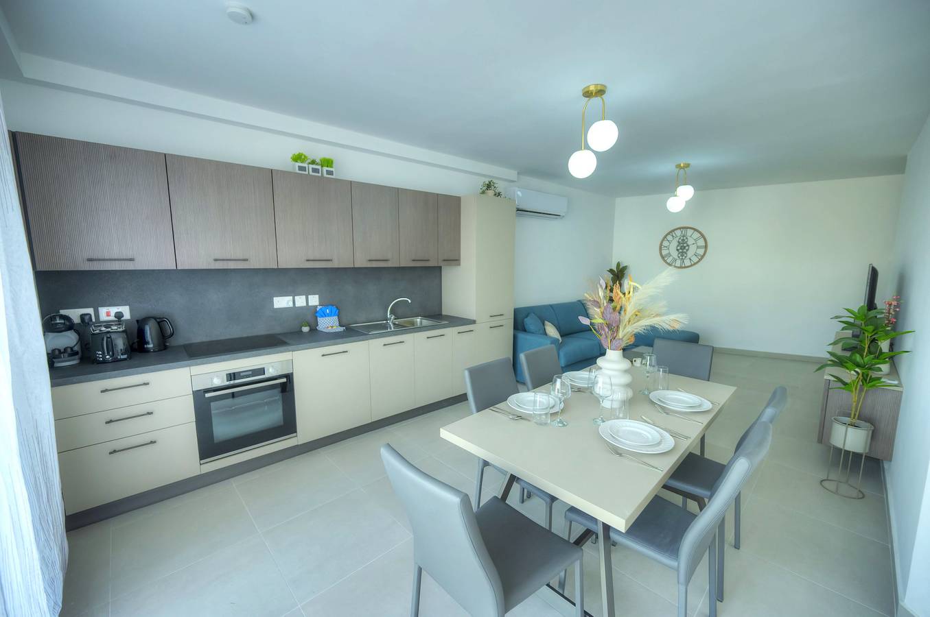 Appartement entier, Appartement de vacances pour 6 personnes avec balcon in Msida, Île de Malte