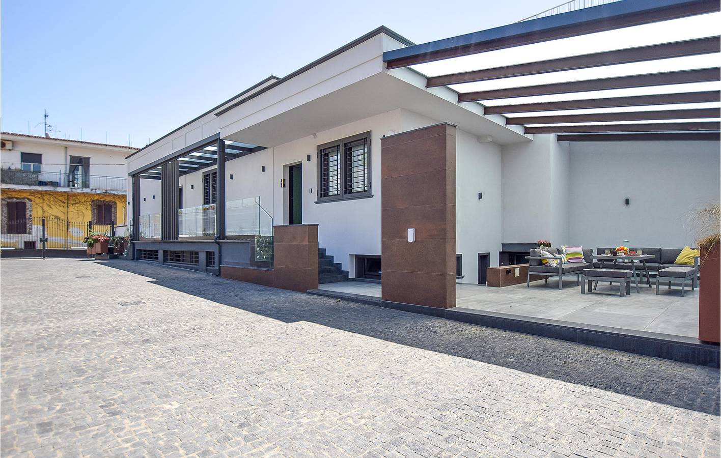 Appartement Terzigno : AC, Parking, Terrasse & Jardin in Terzigno, Parc national du Vésuve