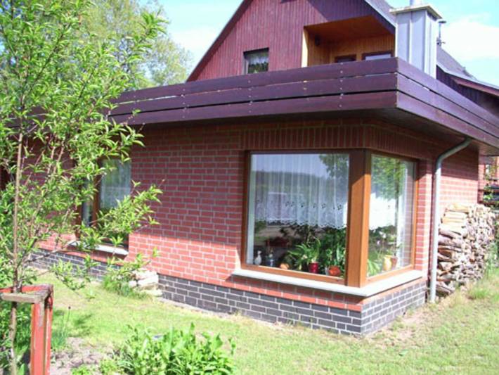 Ferienhaus für 3 Personen, mit Terrasse und Garten sowie Ausblick an der Müritz
