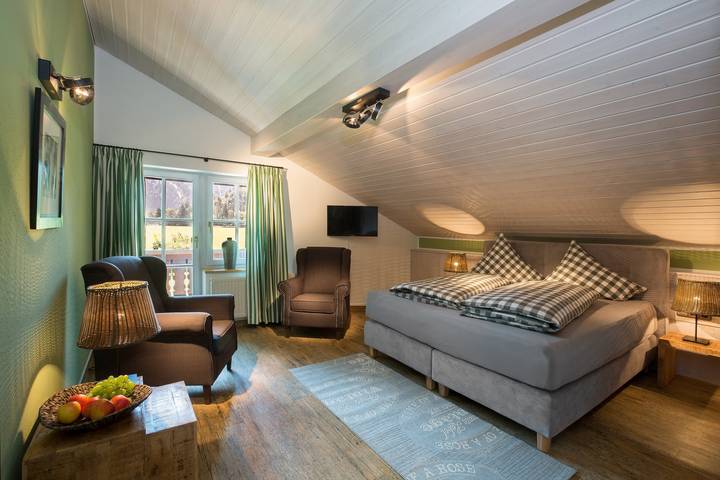 Bauernhof für 2 Personen, mit Balkon und Garten