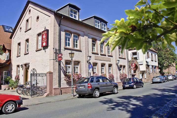 Hotel, mit Balkon/Terrasse und Terrasse sowie Garten in Main-Odenwald - 3
