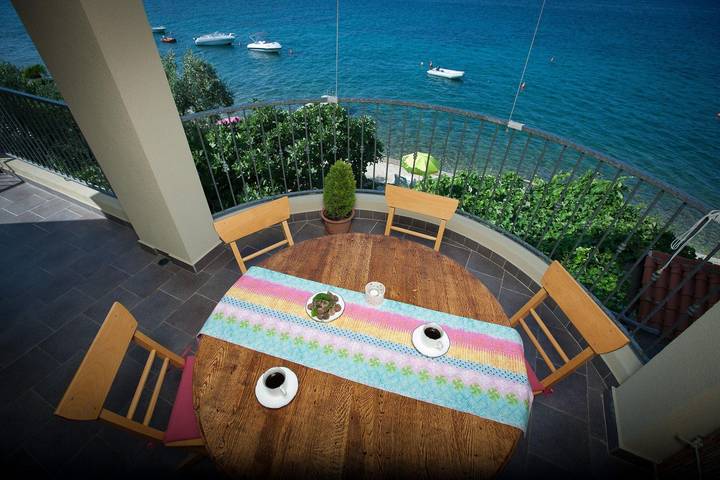 Ferienwohnung für 5 Personen, mit Balkon und Garten - 1