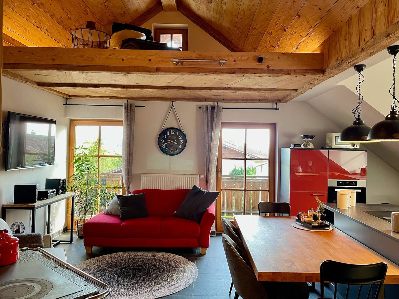 Ganze Ferienwohnung, Feriendomizil Hafner in Steingaden, Romantische Straße