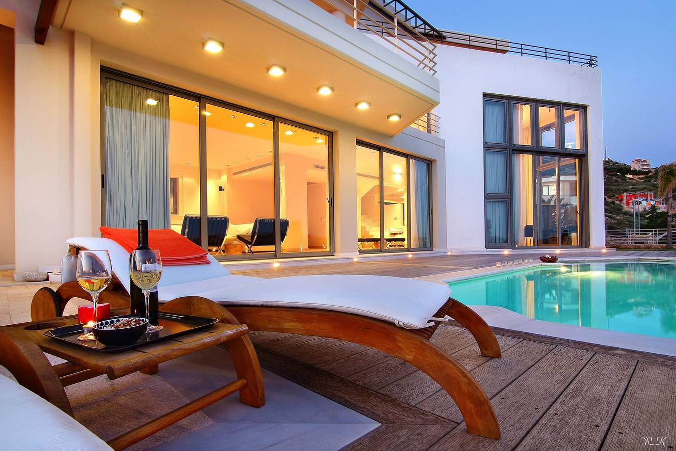 Luxury Athens Villa | Villa Aqualuxe | 4  Bedrooms | Private Pool with Panoramic Sea Views |  Anavyssos in Anavyssos, Regionalbezirk Ostattika