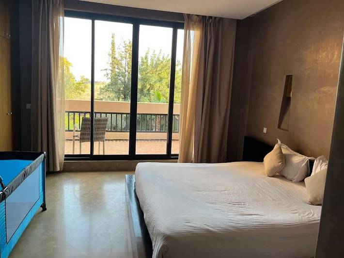 Villa pour 6 personnes, avec balcon ainsi que jacuzzi et piscine à Marrakech - 3