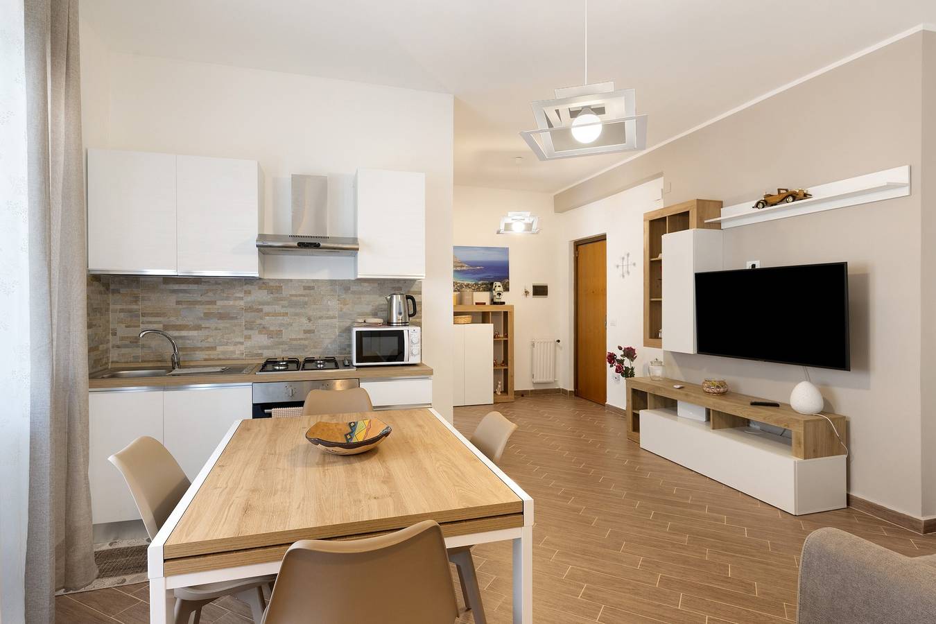 Hel leilighet, 'Freedom House Palermo' Apartment with Mountain View, Wi-Fi and Air Conditioning in Palermo, Provinsen Palermo