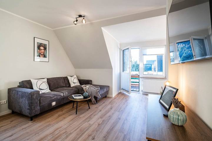 Ganze Wohnung, Ferienwohnung für 2 Personen + Schlafsofa (bis 3 Pers.) nah der Familienlagune in ruhiger Lage in Büsum, Kreis Dithmarschen