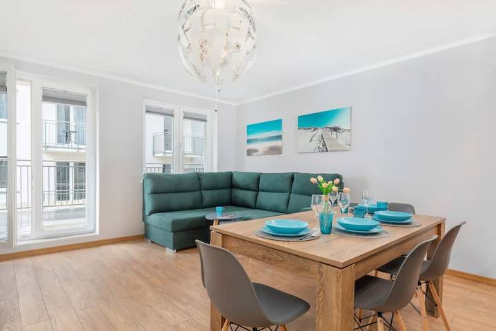 Ferienwohnung für 5 Personen, mit Balkon, kinderfreundlich in Swinemünde