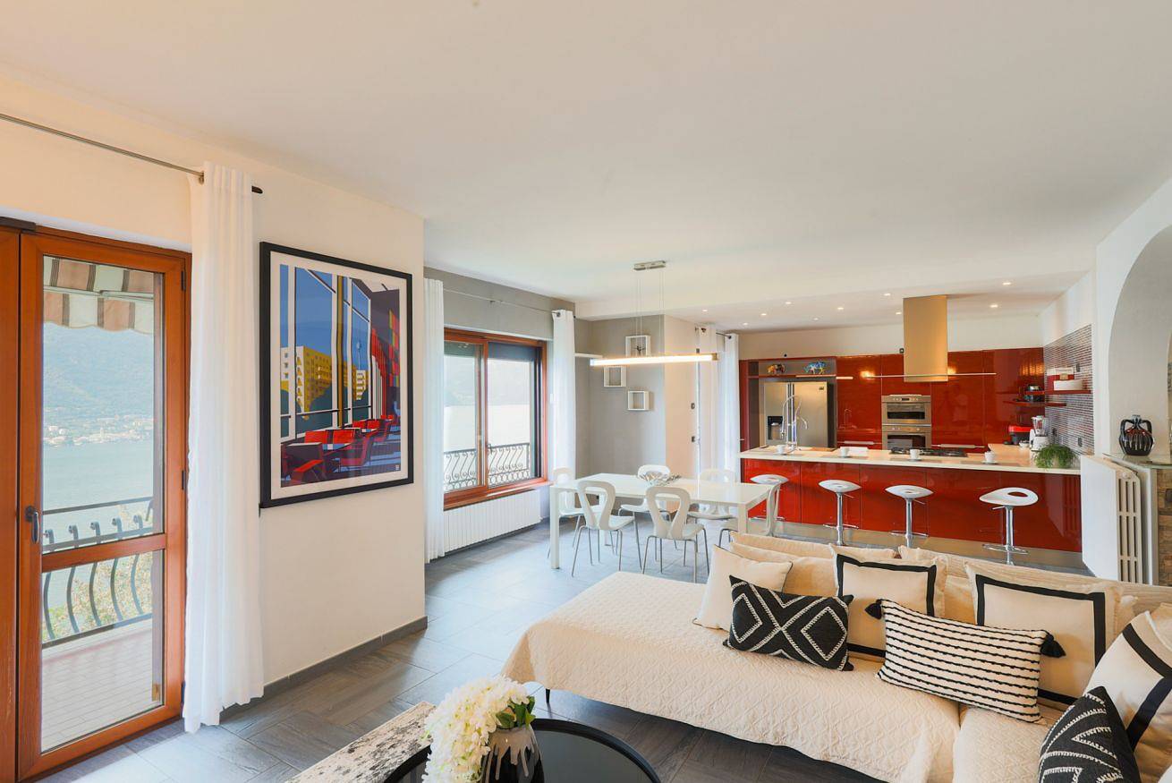 Hel lejlighed, Ferielejlighed for 7 personer med terrasse in Riva (Faggeto Lario), Faggeto Lario