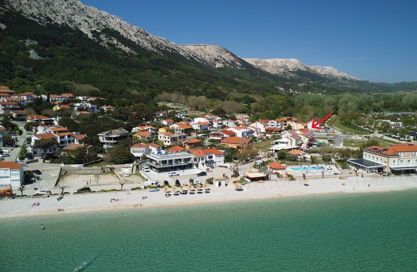 Ganze Wohnung, Apartment Mikulan Beach A6 – in der Nähe des Meeres in Zarok, Baska