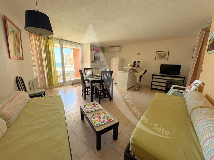 Appartement de vacances pour 4 personnes, avec terrasse, animaux acceptés