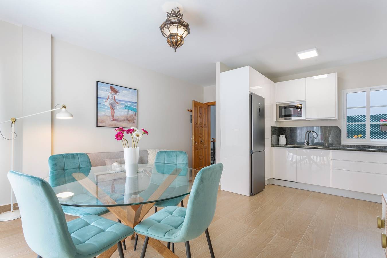 Appartamento intero, Vacanza 'Puerto Playa 3' con terrazza privata in Playa Chica, Puerto del Rosario