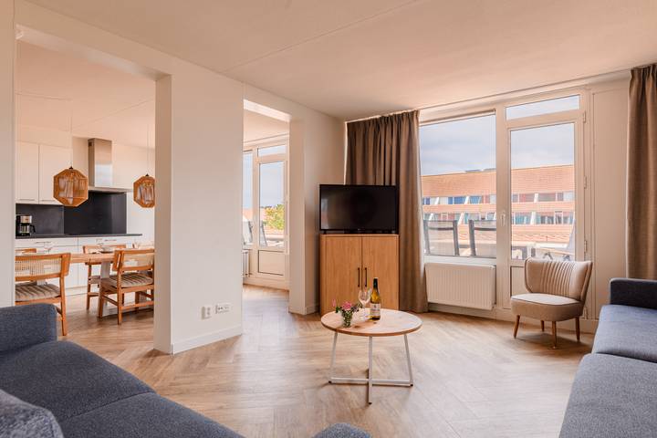Ferienhaus für 10 Personen, mit Balkon und Balkon/Terrasse sowie Sauna