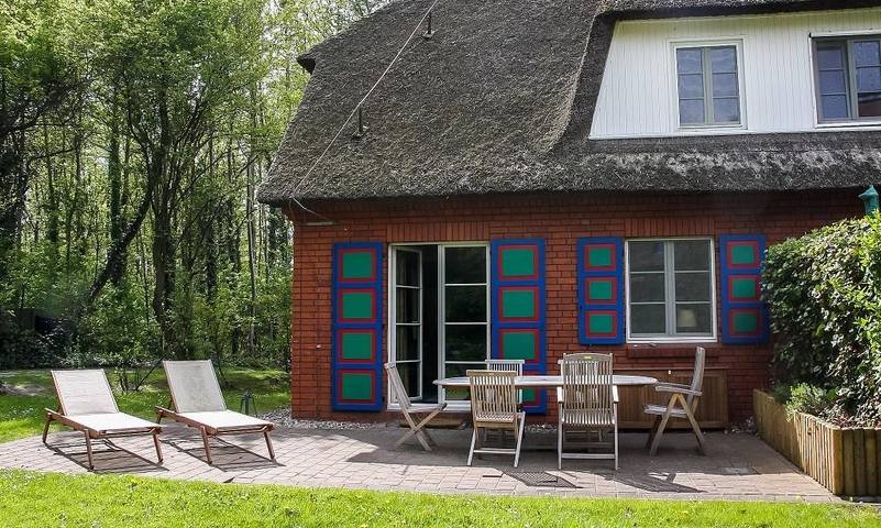 Ferienhaus für 6 Personen, mit Terrasse und Garten sowie Sauna