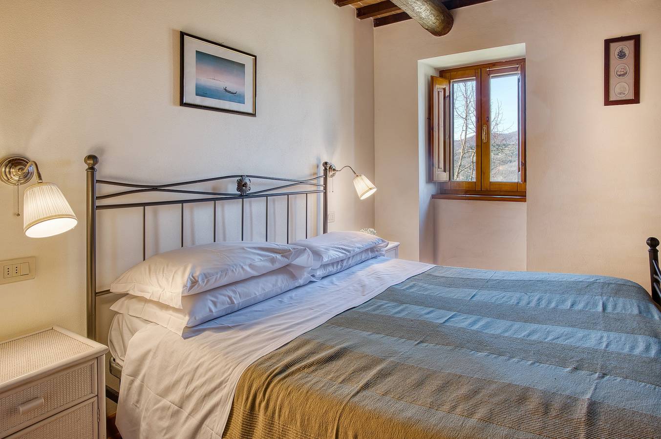Ferienwohnung 'Glicine ad Antico Casale '700' mit Gemeinschaftspool und Wlan in Umbertide, Valtiberina