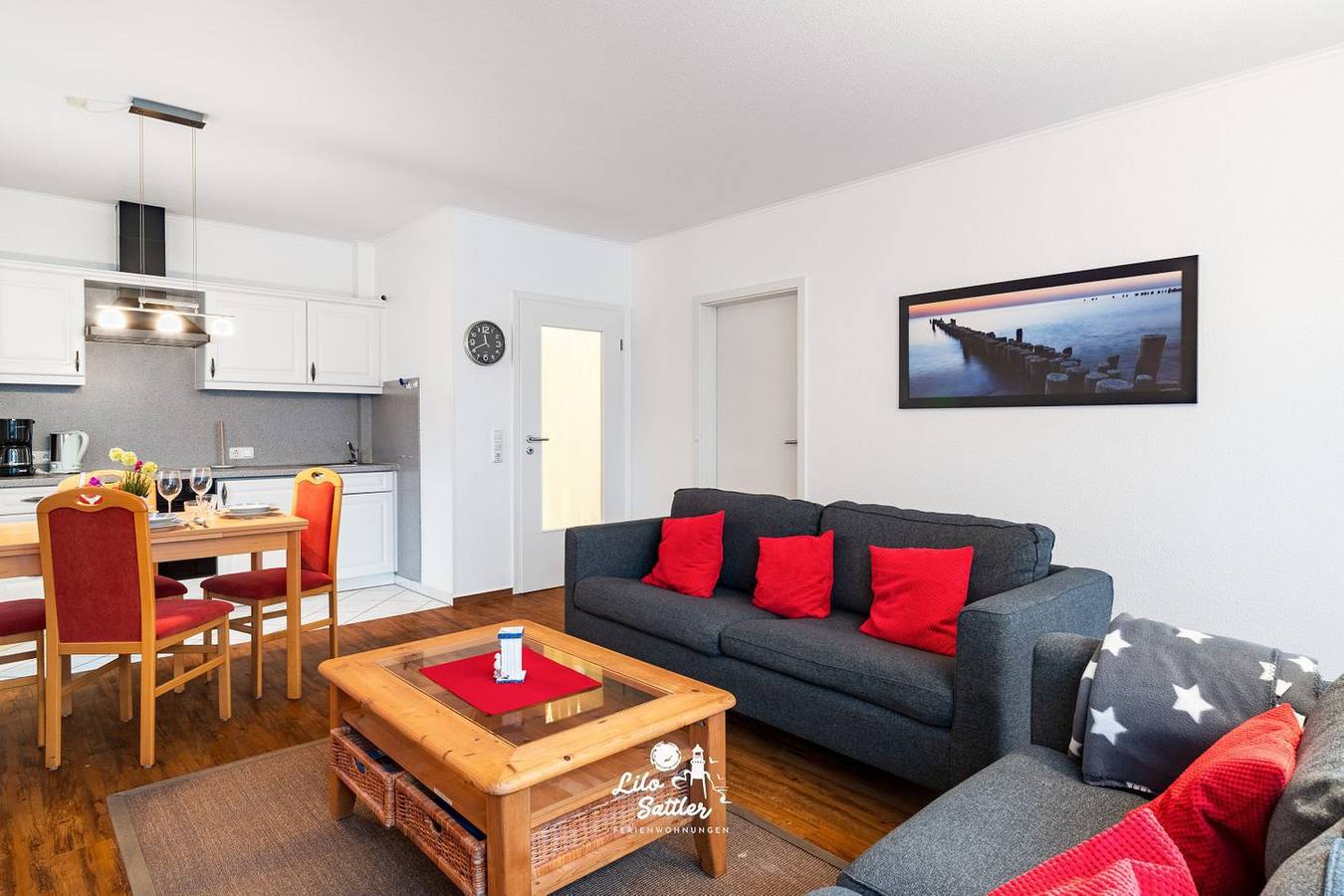 Ganze Wohnung, Ferienwohnung, bis zu 4 Pers. Whg. Mole in Büsum, Dithmarschen