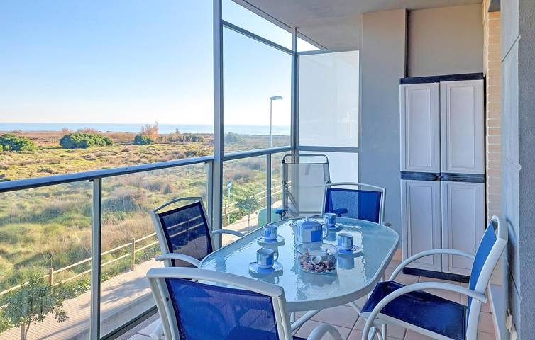 Apartamento vacacional entero, Retiro con vistas al mar, piscina y aparcamiento - Playa Masbó 2km in Playa de Chilches, Moncófar