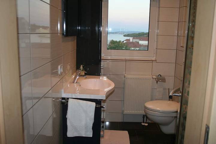 Ganze Wohnung, Luxus Villa mit privatem beheizten Pool und Blick aufs Meer 5 in Marina, Split-Dalmatien