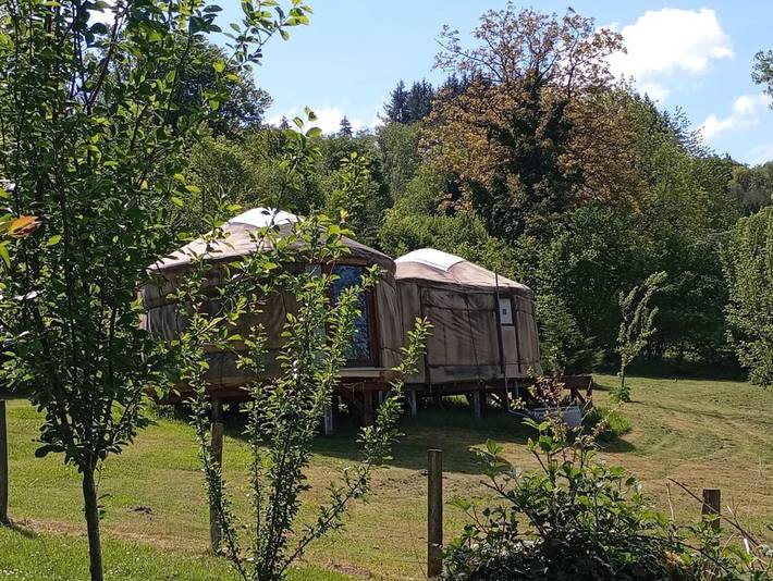 Tente pour 3 personnes, avec jardin dans Nièvre - 2