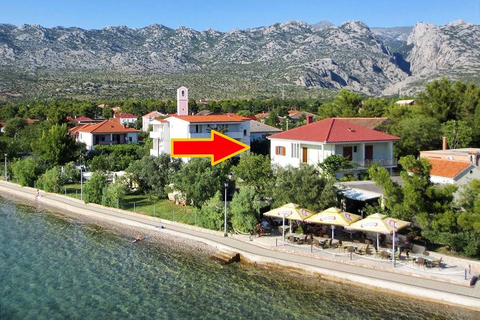 Entire apartment, Two bedroom apartment near beach Seline, Paklenica A-6544-c in Seline, Zadar