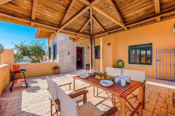 Ferienhaus für 6 Personen, mit Ausblick und Garten, mit Haustier in Afantou