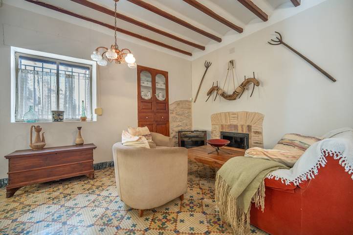 Casa Rural La Creu en la montaña con terraza in Vall de Gallinera, Interior de Alicante