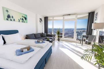 Gîte pour 4 personnes, avec balcon à Augsbourg