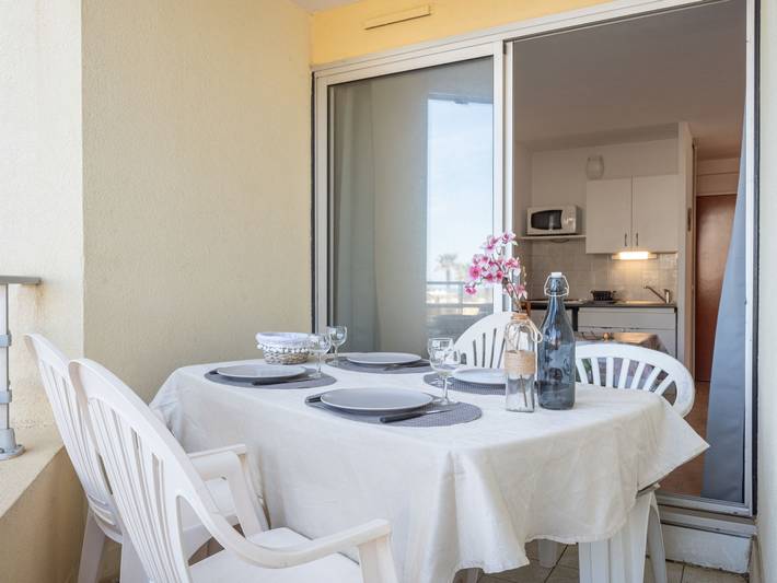 Gîte pour 4 personnes, avec balcon à Canet-en-Roussillon - 2