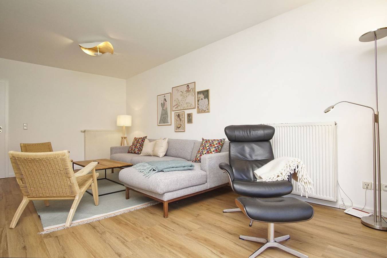 Modernes und komfortables Ferienhaus - Reethaus Wiek rechte Haushälfte in Wiek, Ruegen