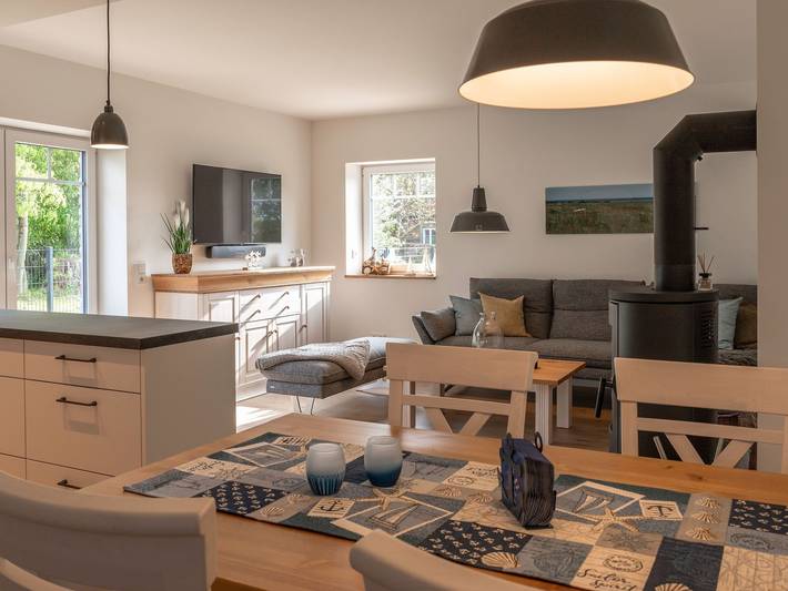 Ferienhaus für 5 Personen, mit Terrasse und Garten sowie Seeblick, kinderfreundlich am Salzhaff - 4