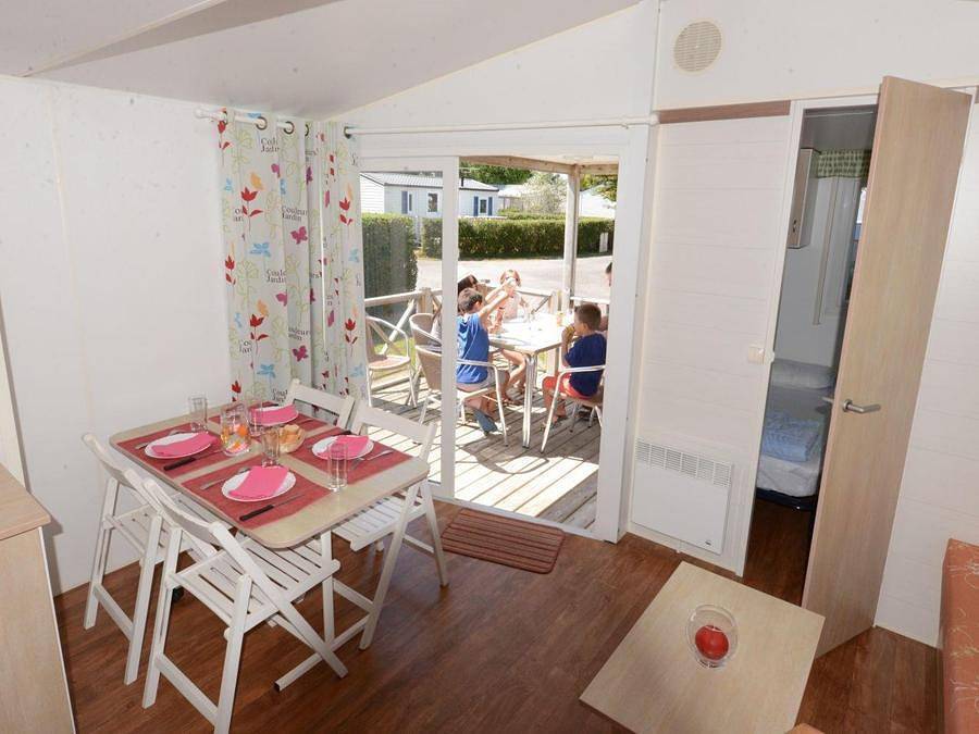 Flower Camping Domaine de Pendruc  - Mobilhome 4 personas - Iroise Estándar 27m² - 2 habitaciones in Trégunc, Region de Quimper