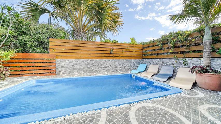 Villa für 10 Personen, mit Pool und Terrasse sowie Garten in Saint-Pierre (Réunion)