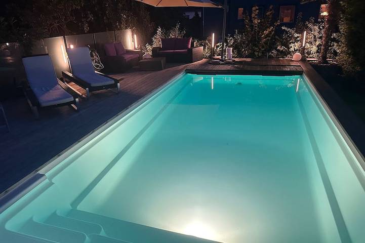 Ferienwohnung für 4 Personen, mit Garten und Sauna, mit Haustier im Rheingau