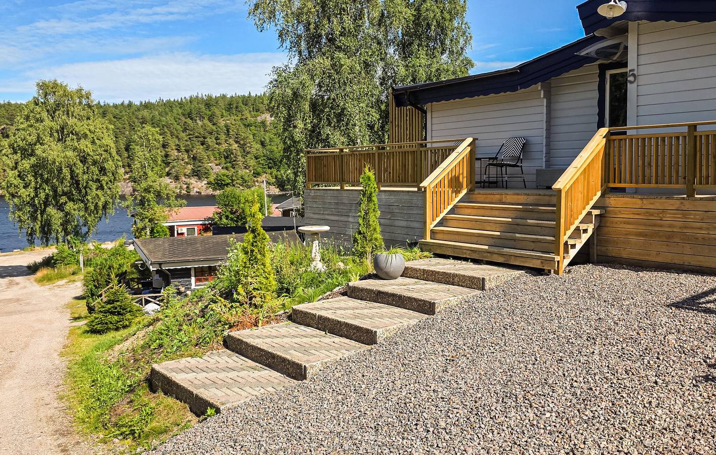 Ferienhaus für 4 Personen mit Terrasse in Lilla Edet, Västergötland