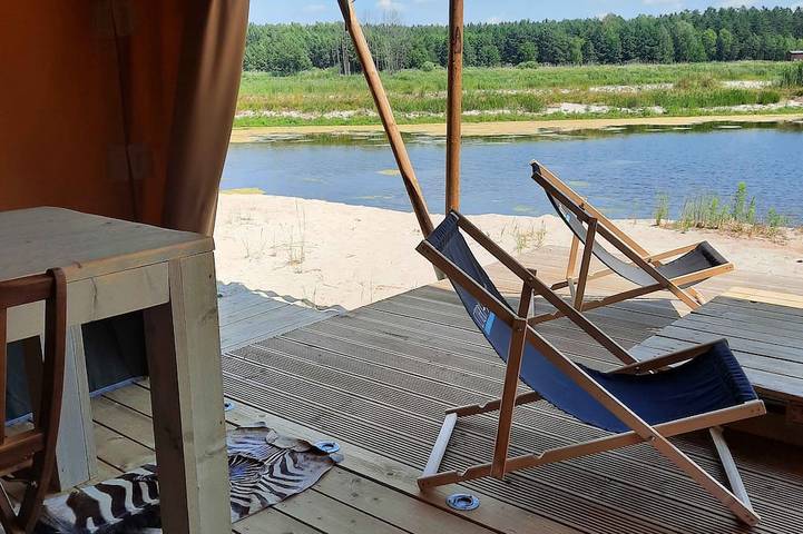 Camping für 4 Personen, mit Garten und Whirlpool sowie Sauna - 1