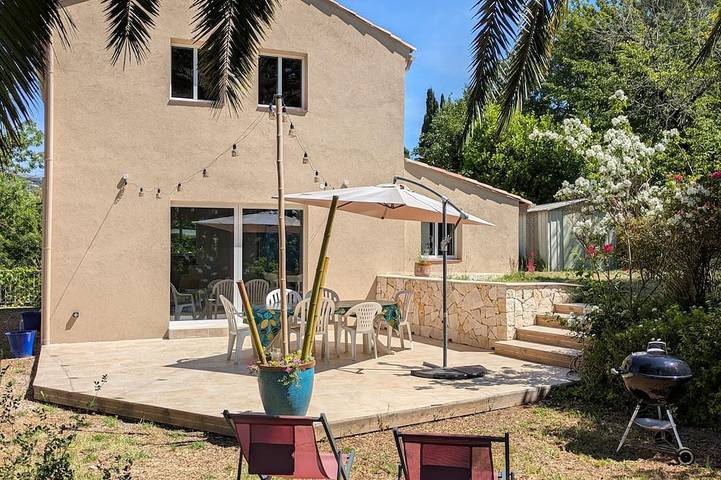Maison de vacances pour 6 personnes, avec jardin à Saint-Paul-de-Vence