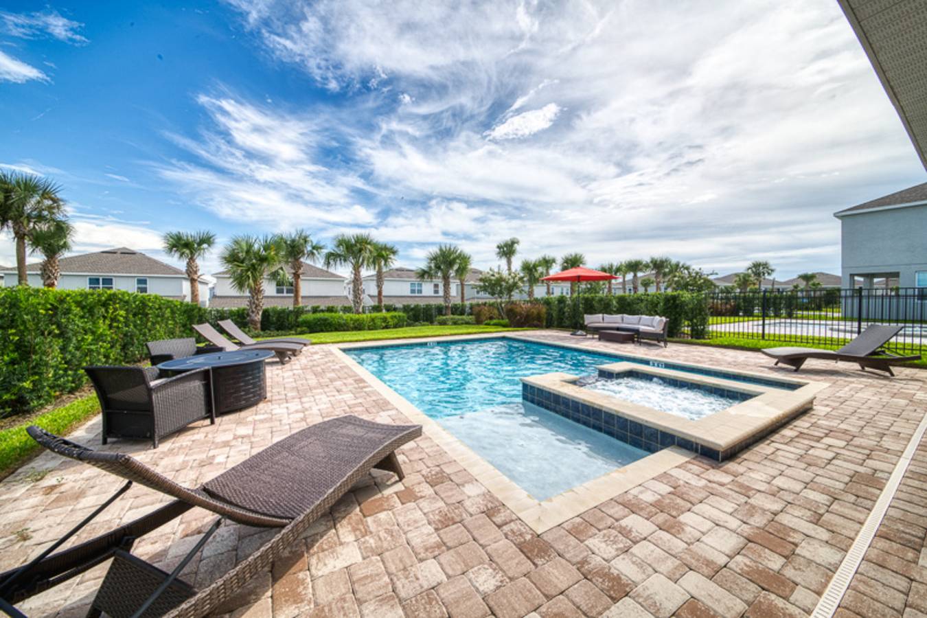 Luxury Contemporary Style Villa on Encore Resort at Reunion, Orlando Villa 5603 in Reunion (FL), Four Corners