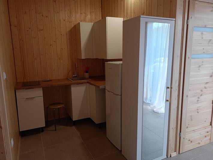 Ferienhaus mit 2 Schlafzimmern und Klimaanlage in Powiat Sławieński