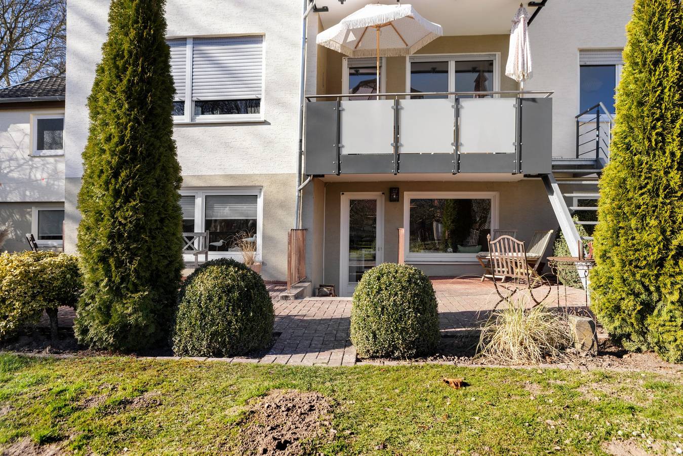 Ganze Wohnung, Ferienwohnung Am Kurpark" mit privater Terrasse und Wlan in Warburg, Kreis Höxter