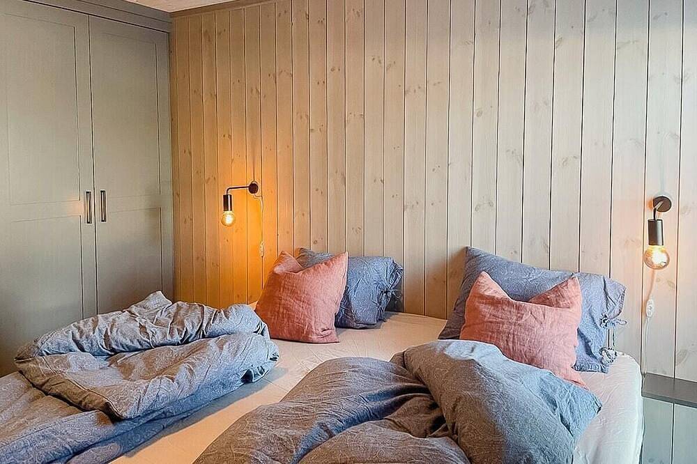 Entspannen Sie sich in dieser gemütlichen Familienhütte in Etnedal