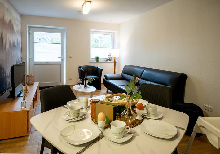 Ferienwohnung für 4 Personen, mit Terrasse und Garten sowie Sauna im Oldenburger Münsterland - 4