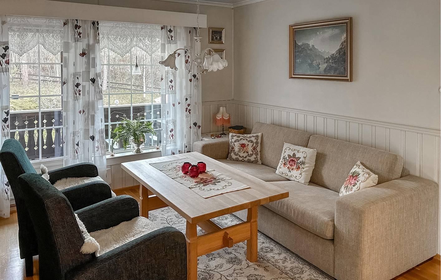 Ferienhaus für 5 Personen mit Garten in Østre Toten