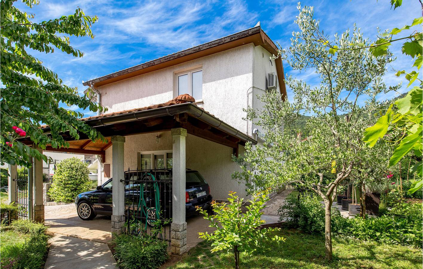 Ganze Ferienwohnung, Gemütliche Ferienwohnung mit WLAN, Terrasse und Parkplatz in Küstennähe in Općina Matulji, Opatija Riviera