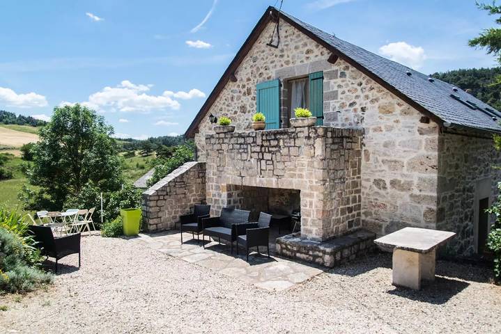Gîte pour 6 personnes, avec sauna ainsi que piscine et jardin à La Canourgue - 4