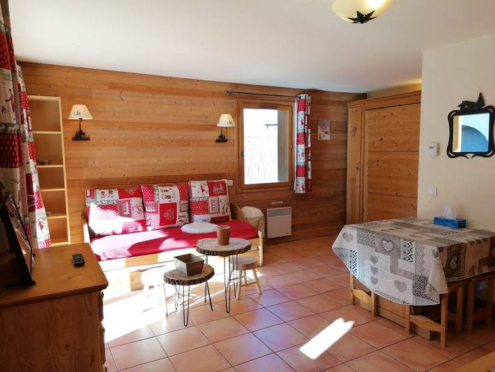 Studio pour 4 personnes, avec Balcon